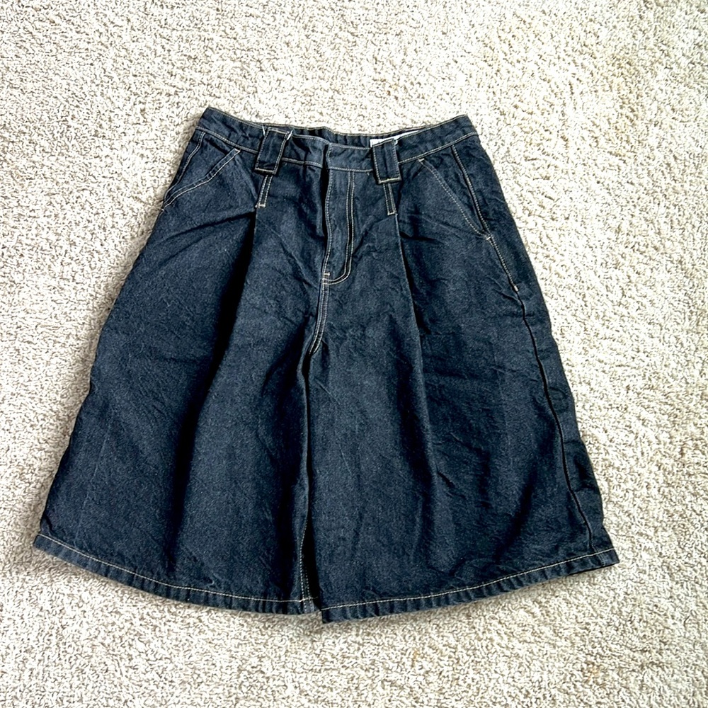 Bershka Pleated Jorts/Culottes.